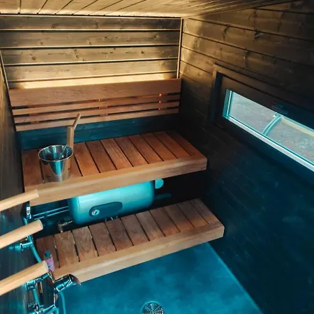 Holiday home Borealis Village 4 With A Nature View, Fireplace, Sauna, Kitchen
